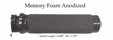 Load image into Gallery viewer, AVON Black Small 1.375Inch Memory Foam Grips
