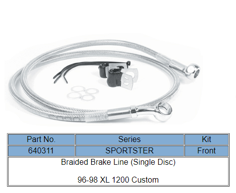 Precision Performance - Front Brake Line Kit