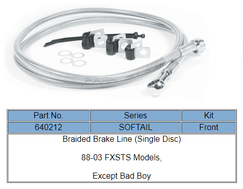 Precision Performance - Front Brake Line Kit