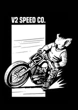 Load image into Gallery viewer, V2 Speed Co SLIDE T-shirt.
